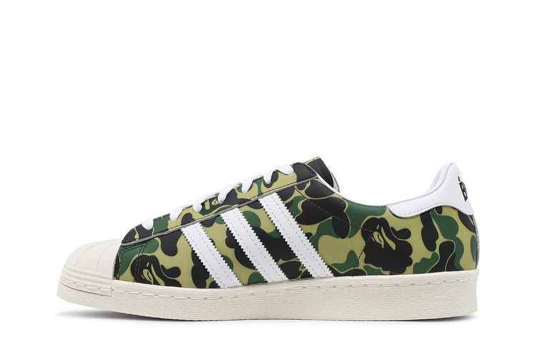 Adidas Superstar Bape Abc Camo Green Culture Circle