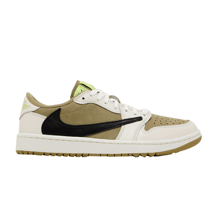 Air Jordan 1 Retro Low Golf Travis Scott Neutral Olive