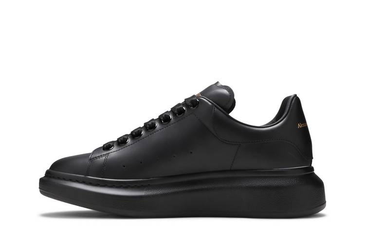 Alexander Mcqueen Oversized Sneaker All Black Culture Circle