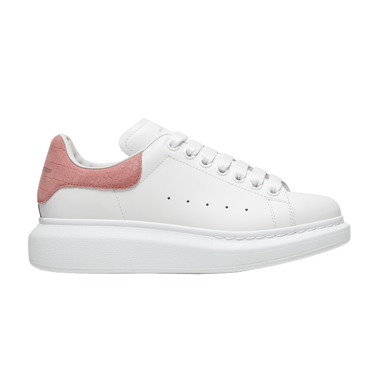 Alexander Mcqueen Oversized Sneaker White Rose Quartz Culture Circle