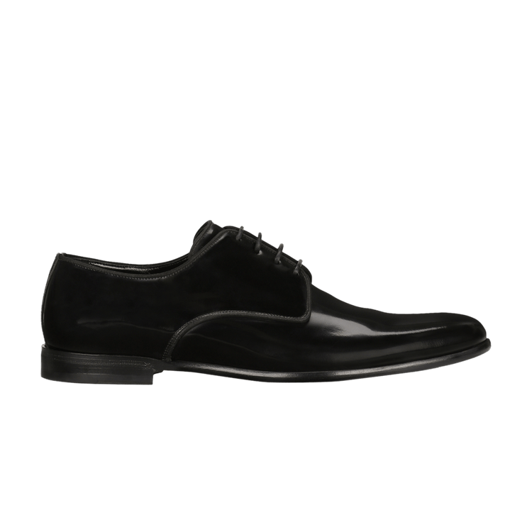 Dolce & Gabbana Brushed Calfskin Derby 'Black'