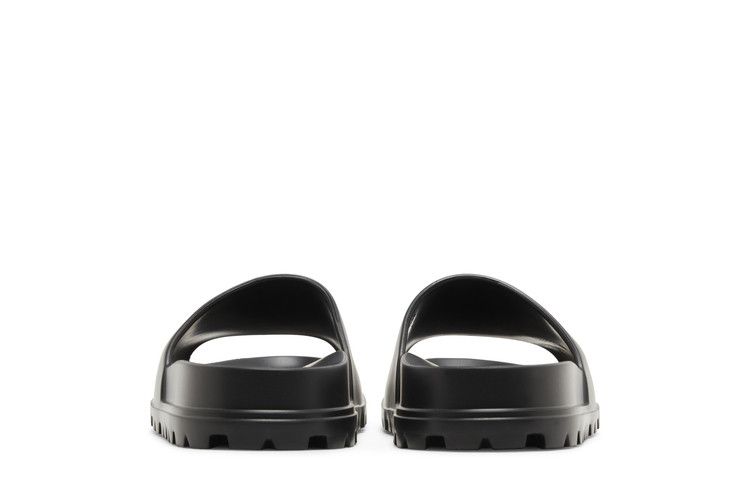 Prada Rubber Slide 'Black'4