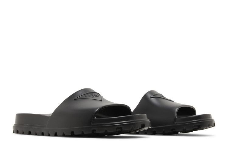 Prada Rubber Slide 'Black'5