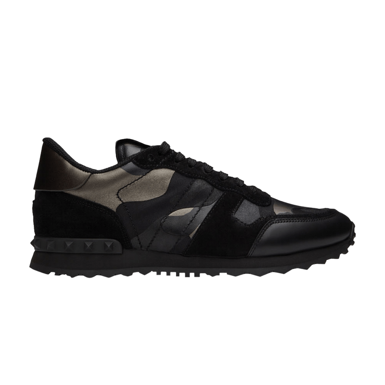 Valentino Rockrunner 'Black Metallic Camo'