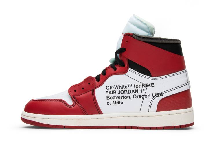 Off White X Air Jordan 1 Retro High Og Chicago Culture Circle